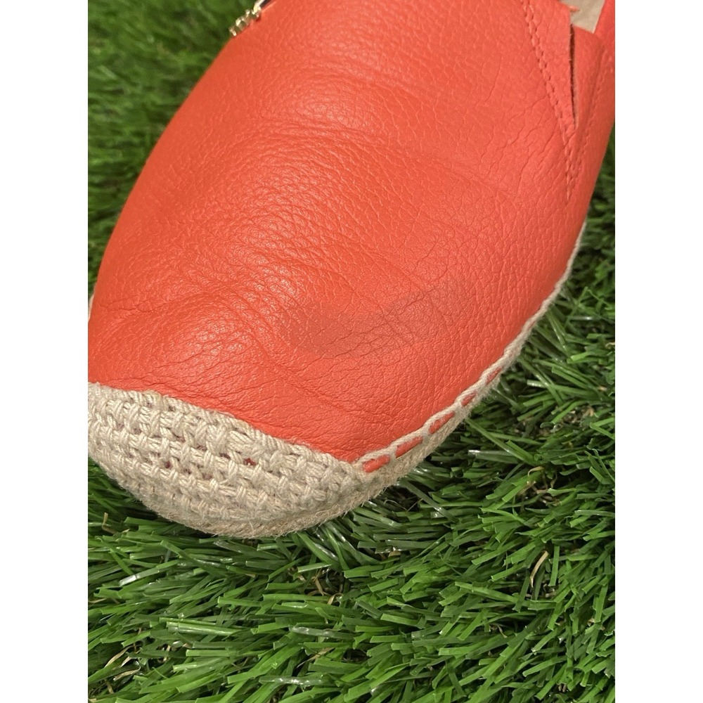 Michael Kors Kendrick leather slip-on espadrille flats* size 7.5 - Picture 5 of 11